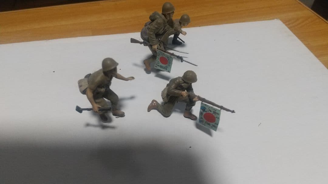 1/35 完成品 架空 日本陸軍四式中戦車&日本陸軍歩兵
