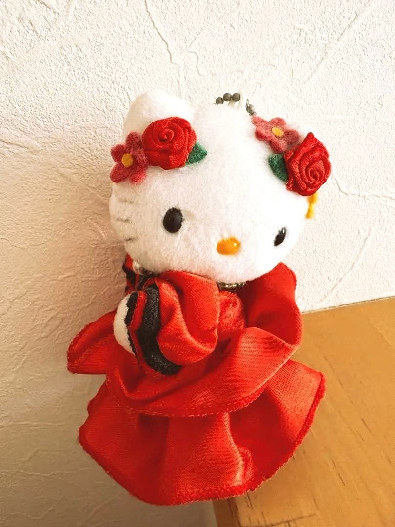 ハローキティ フラメンコ スペイン マスコット ぬいぐるみ 平成レトロ