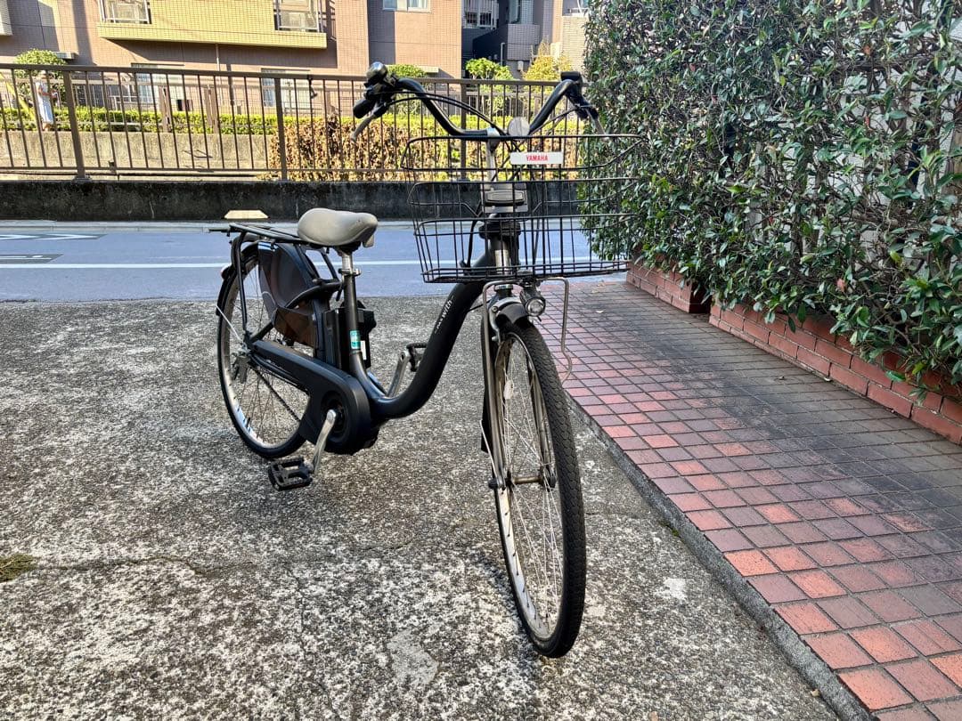 東京【電動アシスト自転車YAMAHA PAS263段変速バッテリー・充電器付き