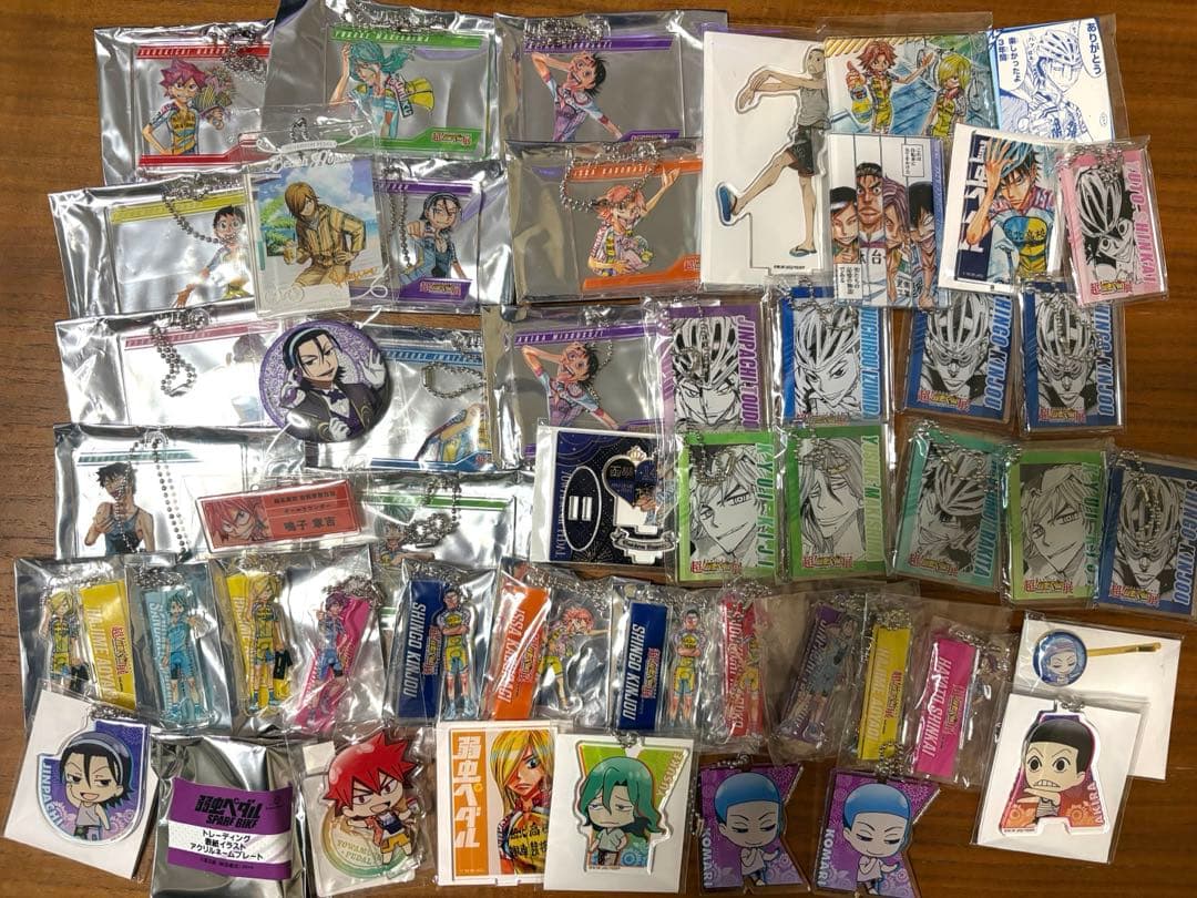 弱虫ペダル　超弱虫ペダル展　アクリルキーホルダー　アクスタ　まとめ売り