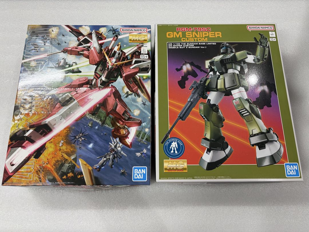 MG インフィニットジャスティス　 ガンダムベース限定 ジム・スナイパーカスタム