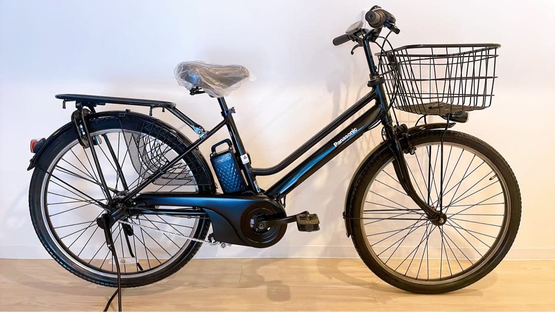 パナソニック ティモ 26インチ 電動アシスト自転車 ブラック。 2023