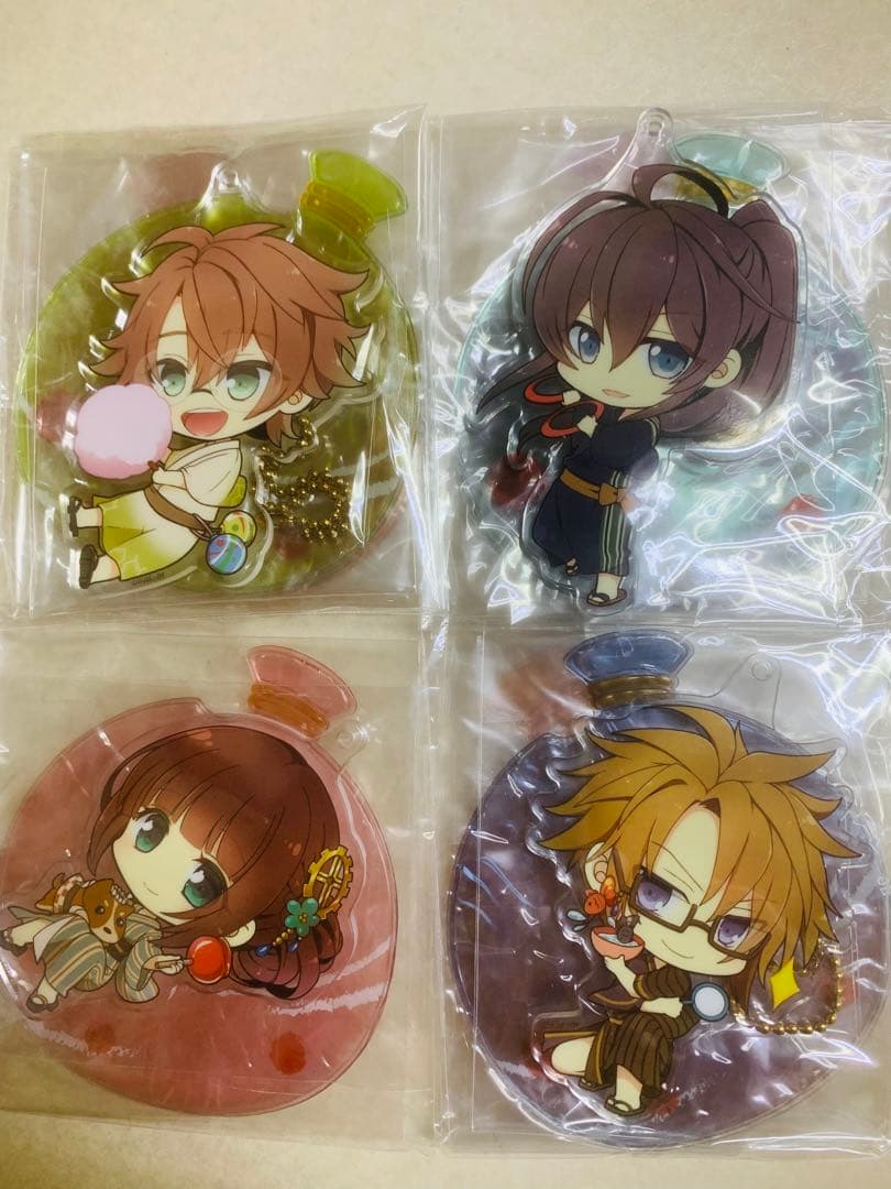 Code：Realize 創世の姫君　カバー付き　アクリルキーホルダー 7点