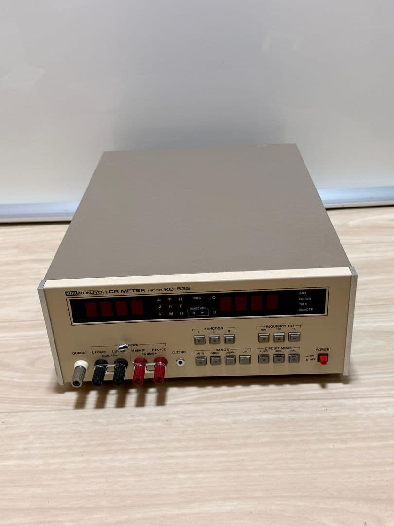 KDK KOKUYO LCR METER KC-535 動作確認済み
