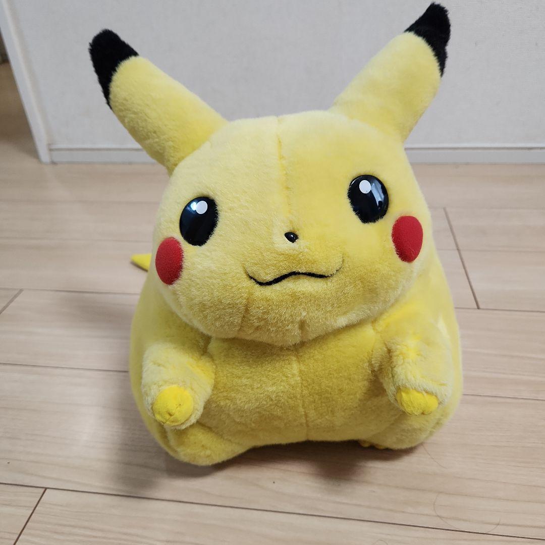TOMY ポケモン ピカチュウ 等身大ぬいぐるみ レトロ 初期