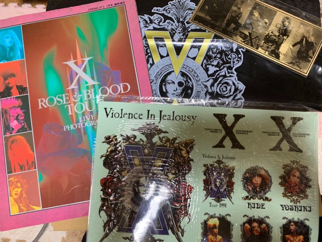 XJAPAN 本 シール 巾着袋 写真集