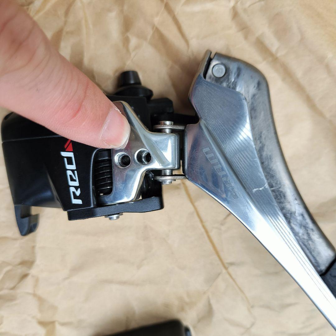 sram red etap 電動変速 2x11S　フロントディレイラー