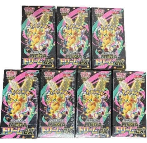 ポケモンカード　MEGAドリーム 7BOX シュリンク付き