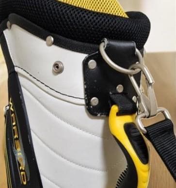 送料無料/美品　Callaway Warbird 高級ゴルフバッグWHｘBKｘY