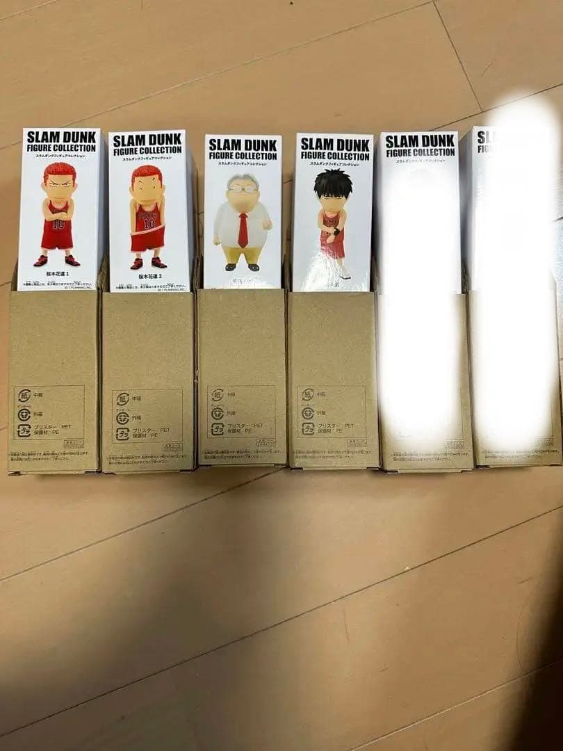 【日本正規品】SLAM DUNK スラムダンク　フィギュア、4台