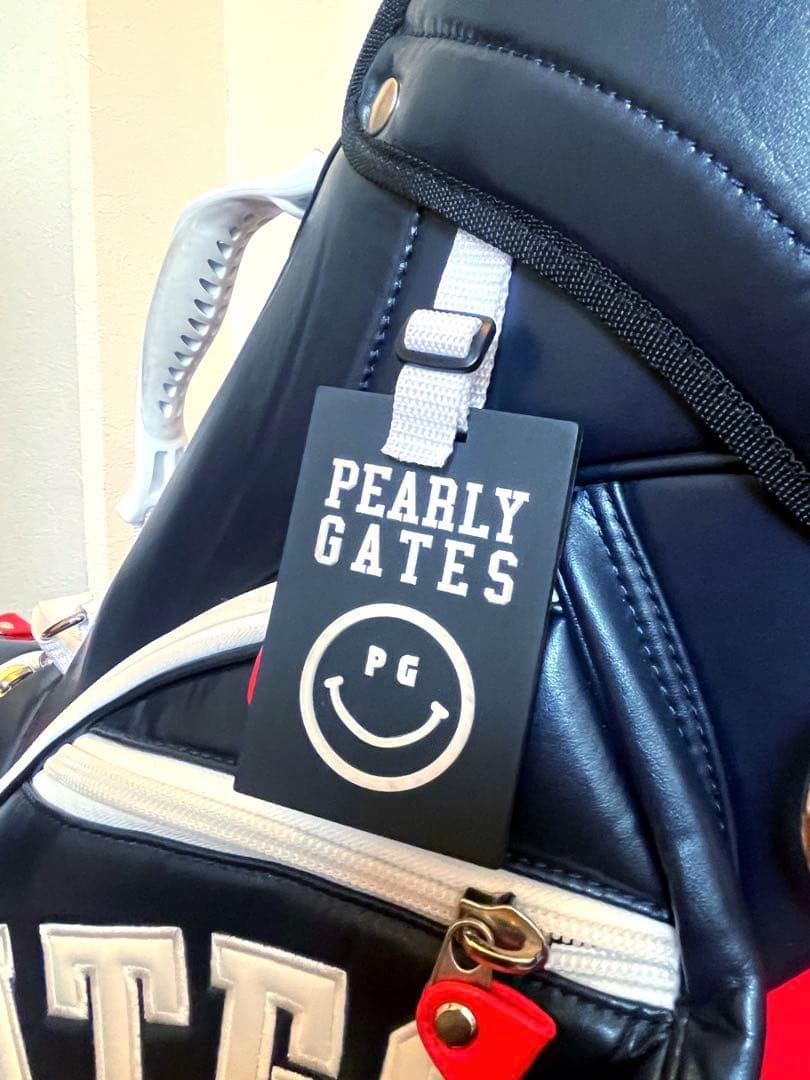 【限定色】PEARLY GATESパーリーゲイツ キャディバッグ トリコロール