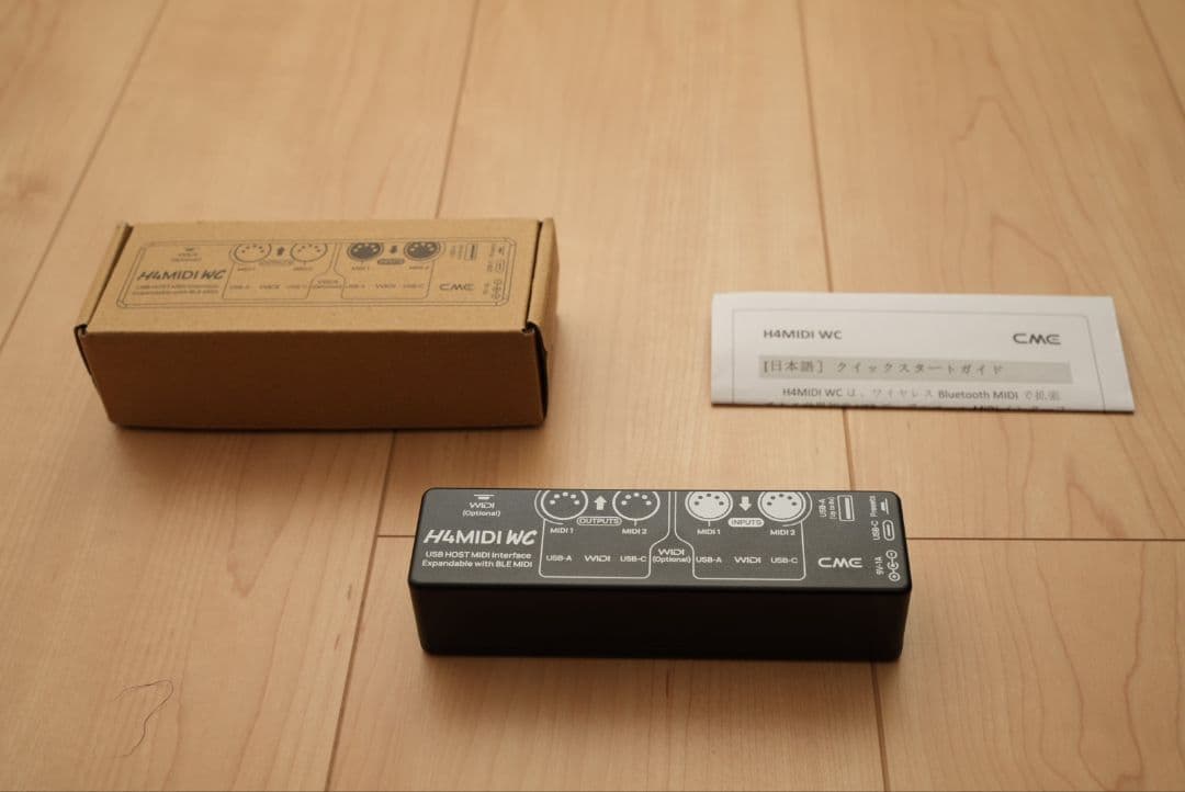 配信機器・PA機器・レコーディング機器 CME H4MIDI WC + WIDI Core