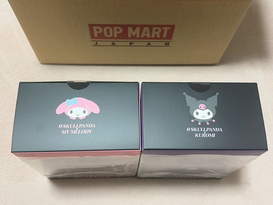 スカルパンダ　マイメロ クロミ メロクロ ポップマート