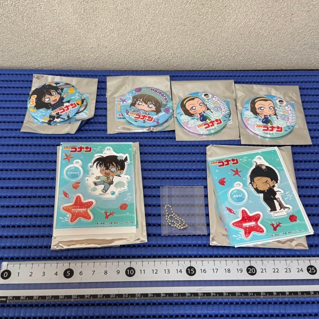 名探偵コナン サンシャインシティ 缶バッジ アクリルスタンド セット #