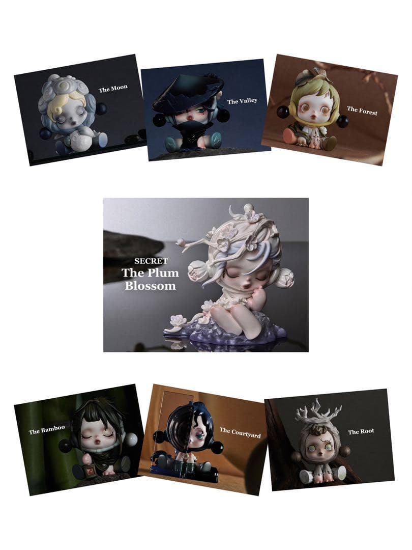SKULLPANDA The Ink Plum Blossom シリーズ