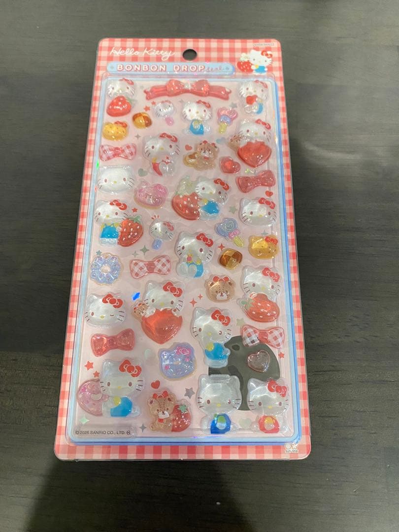【正規品】【匿名配送】ボンボンドロップシール　サンリオ　第2弾　8種コンプリート
