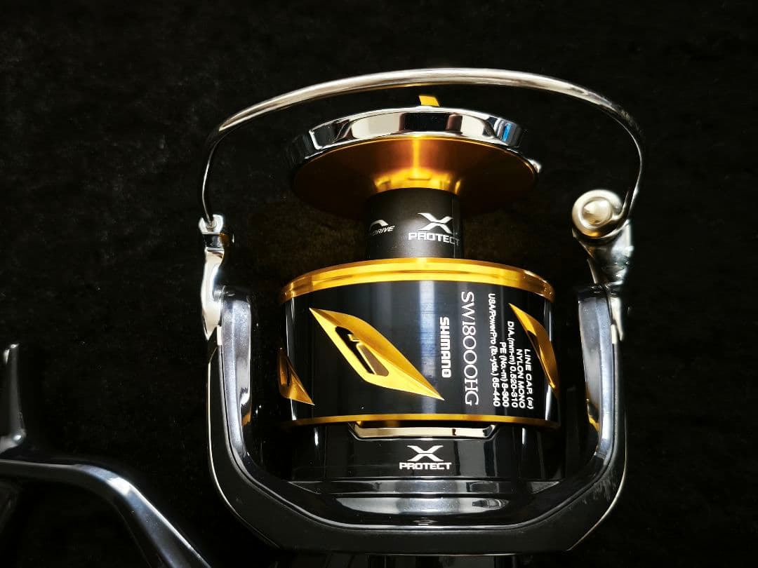 シマノ 20ステラ SW18000HG 一度使用 スプール新品