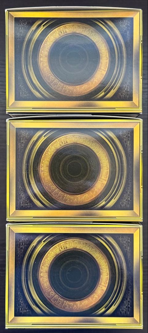 遊戯王 LEGENDARY GOLD BOX 3個セット