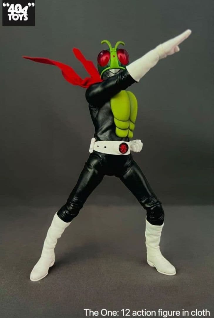 新品未使用　1/12　仮面ライダー　アクションフィギュア　404toys