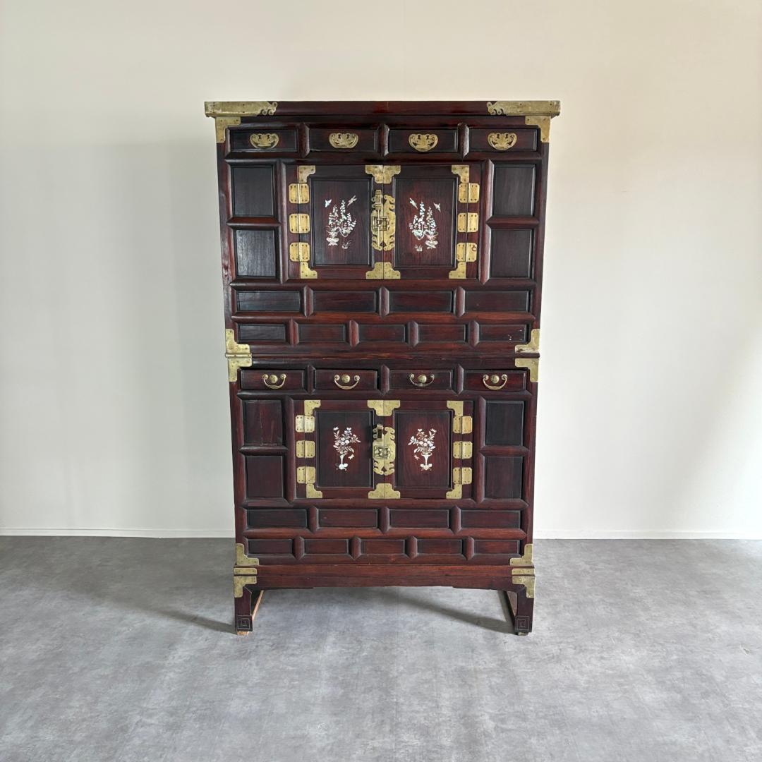 【希少】螺鈿　 李朝バンダジ　美術品