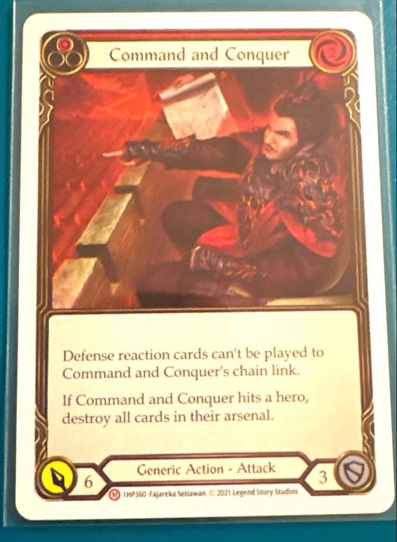 Command and Conquer / 征服の命令　hp1 fab