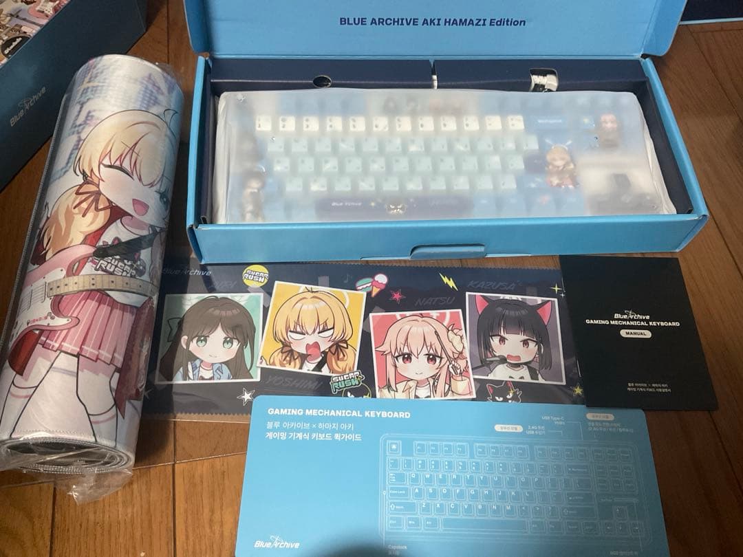 K*ん様 韓国限定　公式コラボ　はまじあき×ブルーアーカイブ　キーボード&プレイ