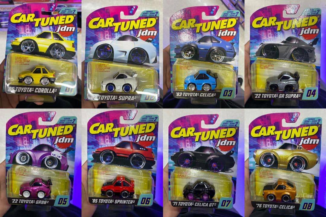 CAR TUNED JDM トヨタ 8種フルコンプ