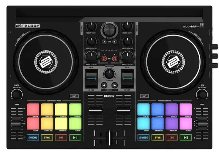 BUDDY djay対応2チャンネルDJコントローラー　リループ