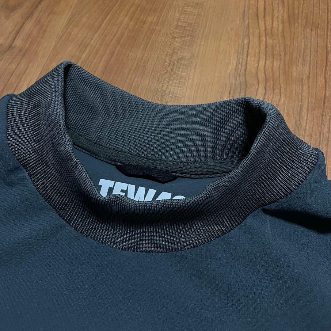 2025新作　TFW49 モックネック　Tシャツ　チャコール　M ゴルフ