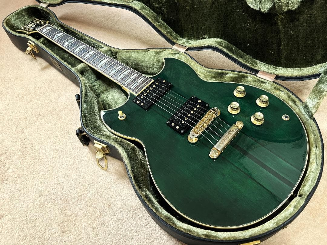 完全調整済 YAMAHA SG1500 ジェイドグリーン 純正ケース付 送料込