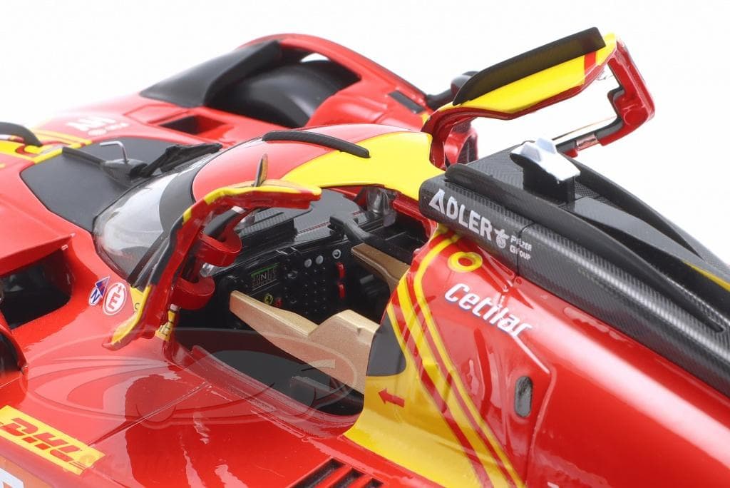 ブラーゴ 1/18 フェラーリ 499P #50 WEC カタール 2024