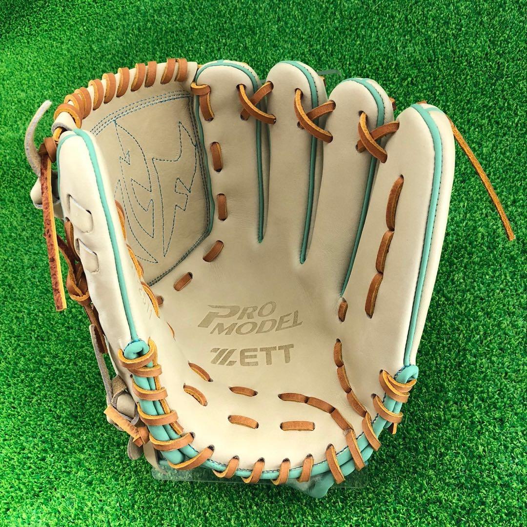 ゼット ZETT 投手用 硬式グローブ 右投げ 海外 1037