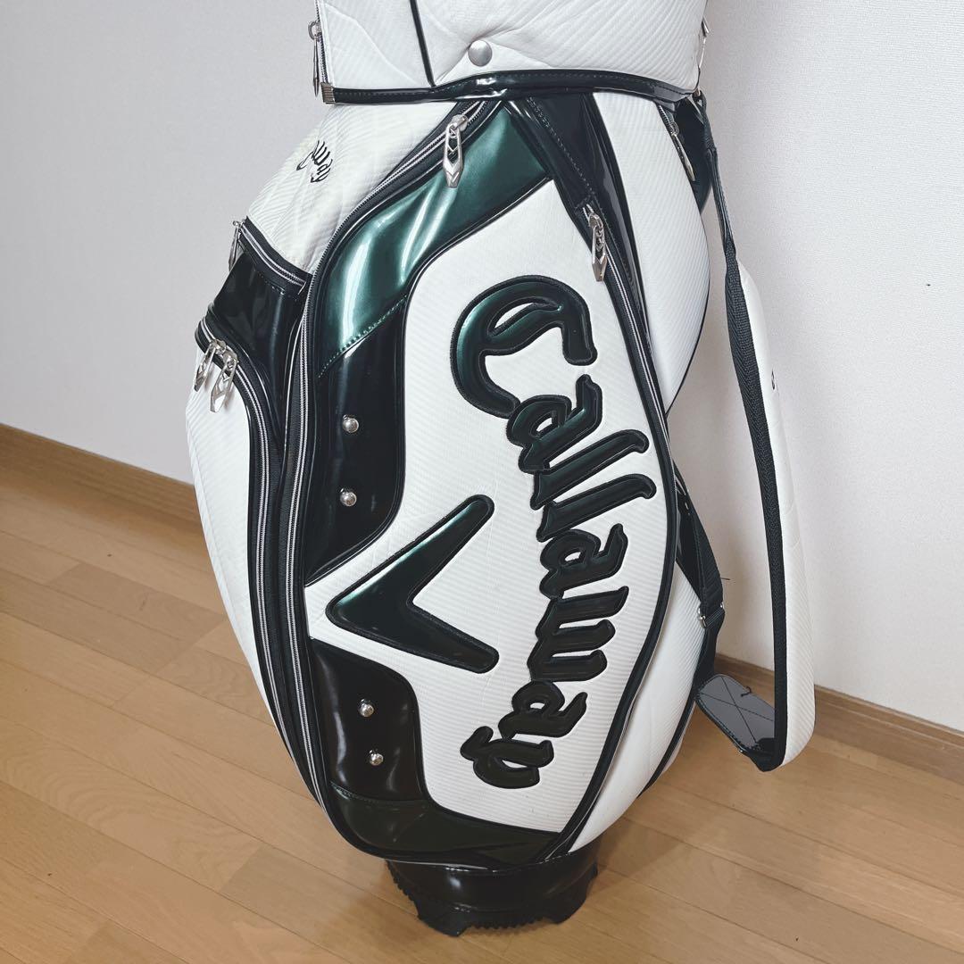 K195 Callaway SPORT キャディバッグ ホワイトグリーン