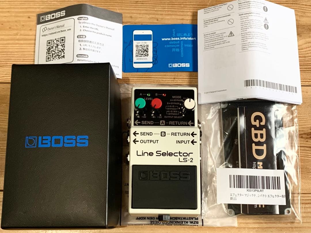 BOSS LS-2 Line Selector ラインセレクター エフェクター