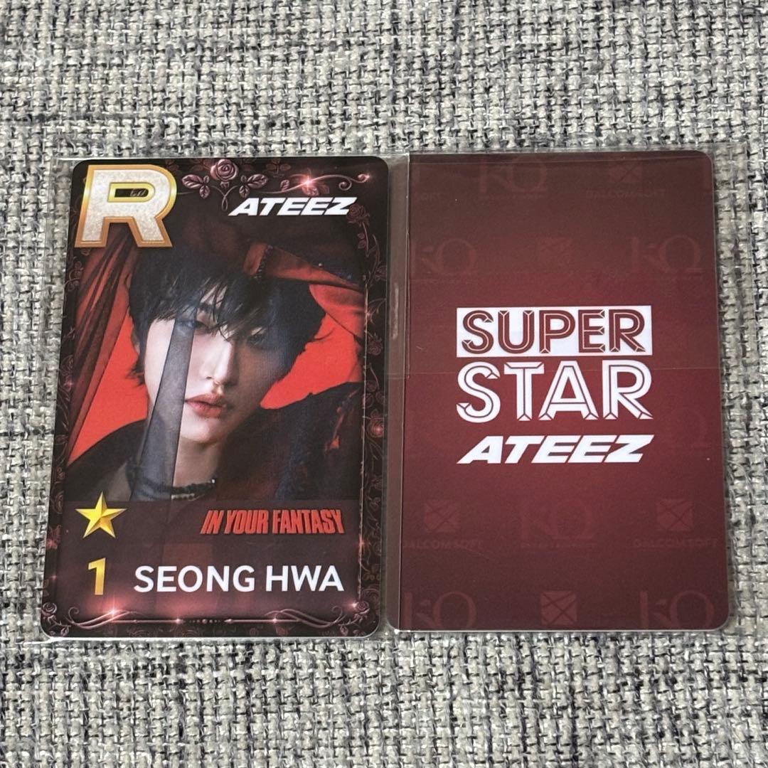 superstar ATEEZ 韓国クリスマス限定 IYF トレカ ソンファ