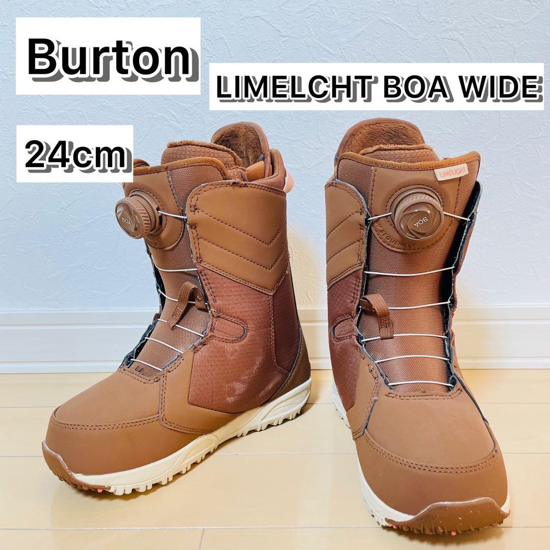 Burton スノーボードブーツ LIMELCHT BOA WIDE 24cm