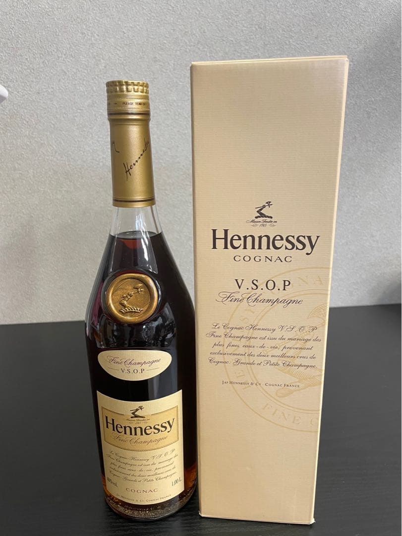 【未開封】ヘネシーVSOP/1000ml 箱付き