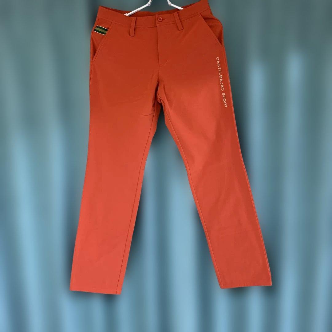 CASTELBAJAC SPORT オレンジパンツ　ウエスト82cm股下90cm