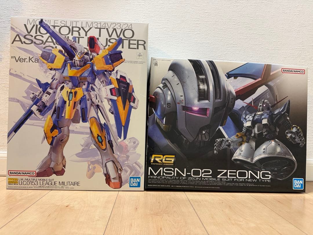 特限〜P還元中 V2アサルトバスター&ジオングセット