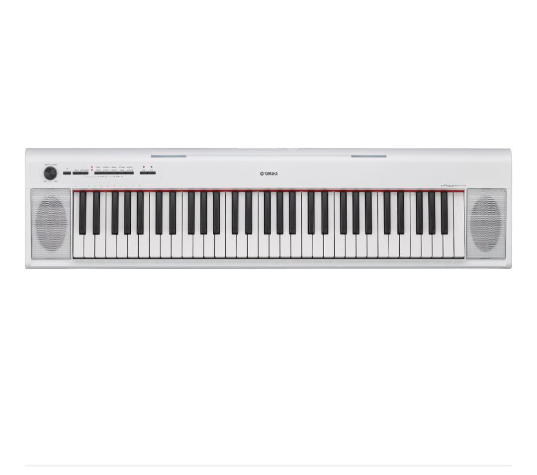 YAMAHA piaggero NP12 電子キーボード 電源アダプター譜面台付