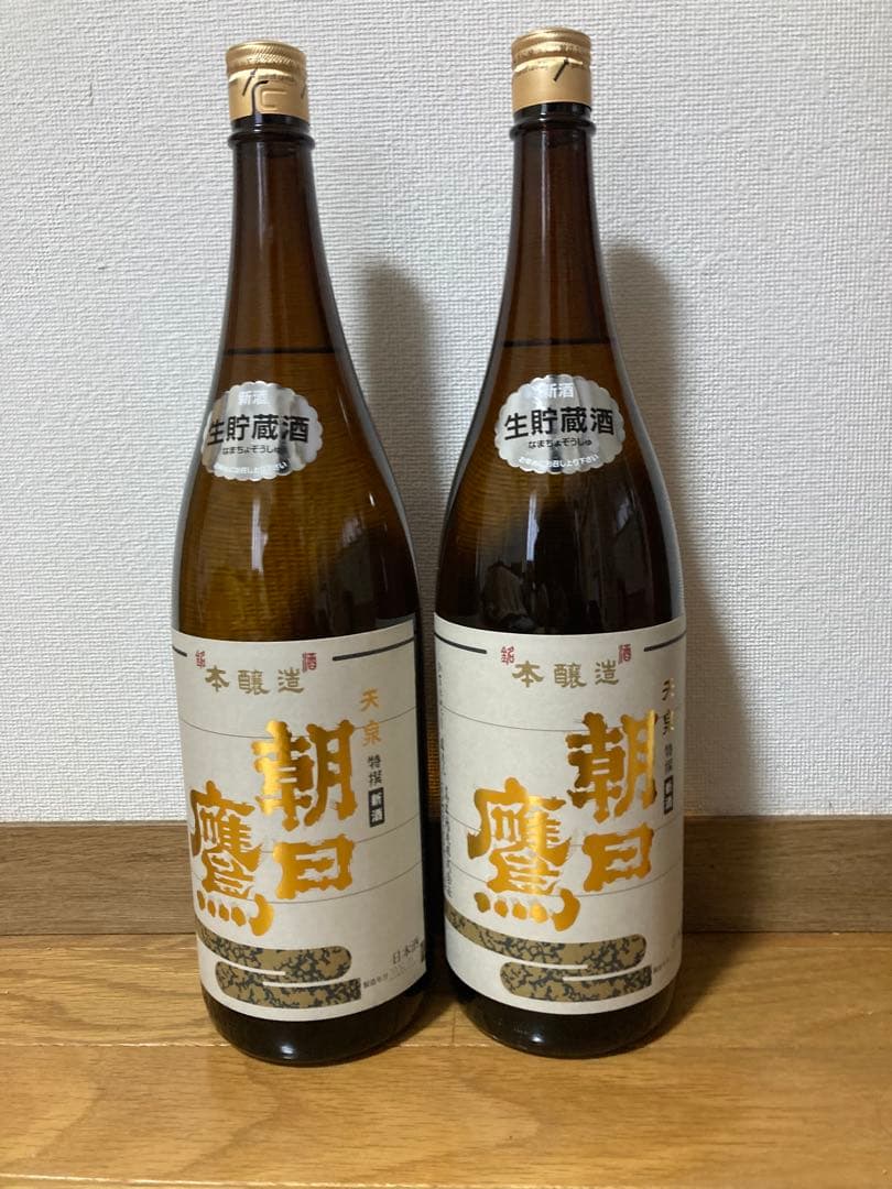 特別本醸造酒 朝日鷹 1.8L 2本