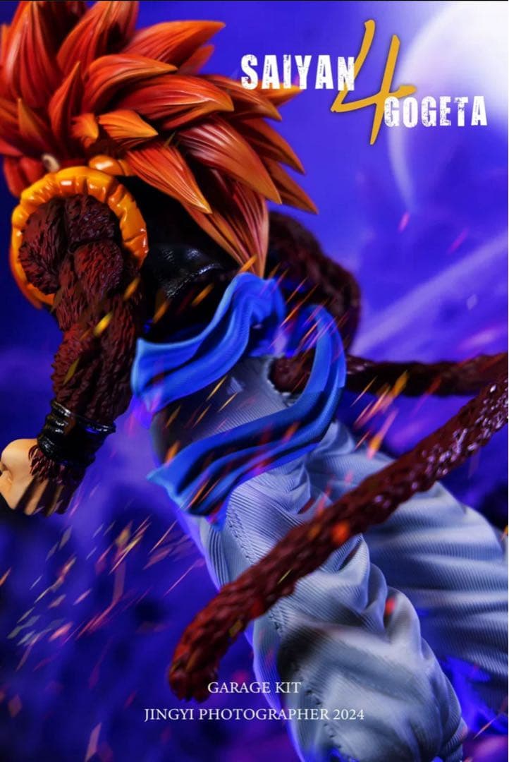 ドラゴンボール ゴジータ ガレキ ガレージキット スタチュー X⑨