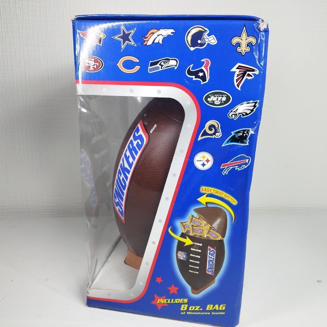 スニッカーズ フットボール NFL スタンド付き 型 キャンディボウル I0A2