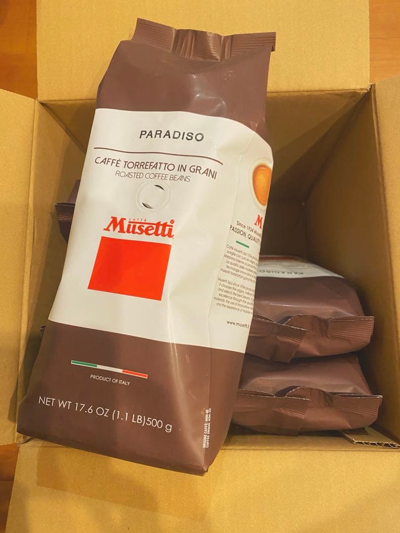激安★未開封★DeLonghiコーヒー500g6袋セット