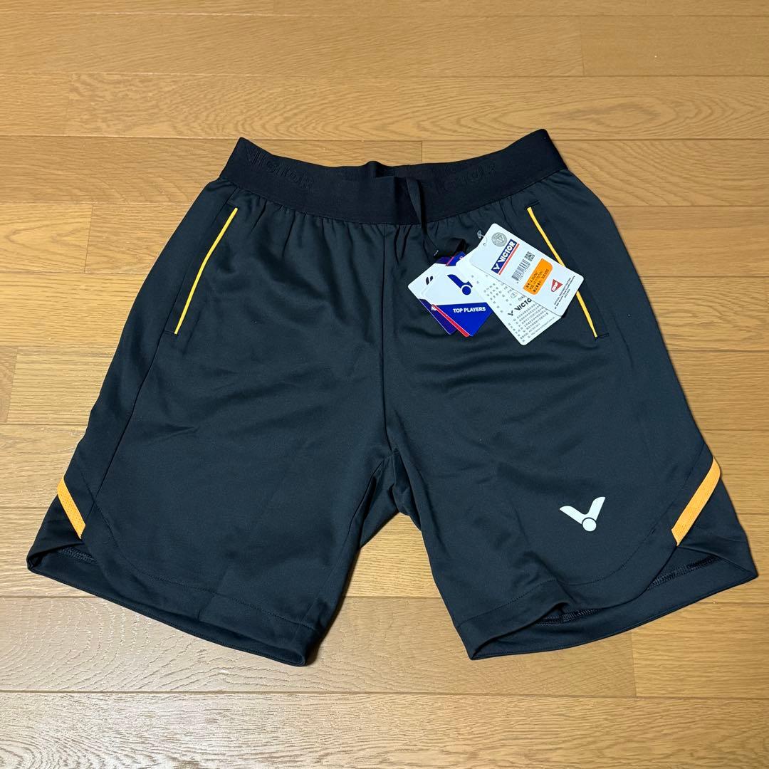 VICTOR バドミントンパンツ M ブラック