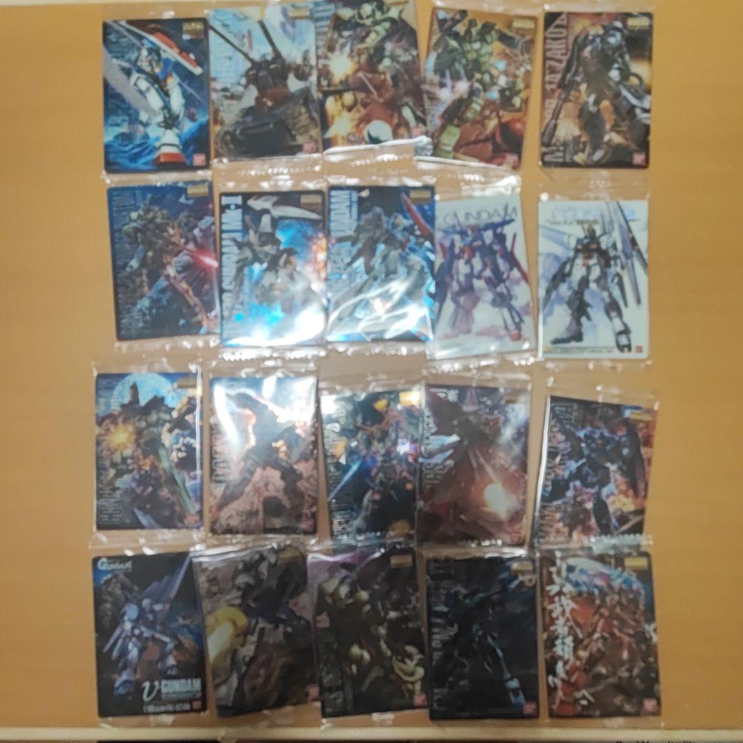ガンプラ パッケージアートコレクション 重複無し77枚セット 未開封