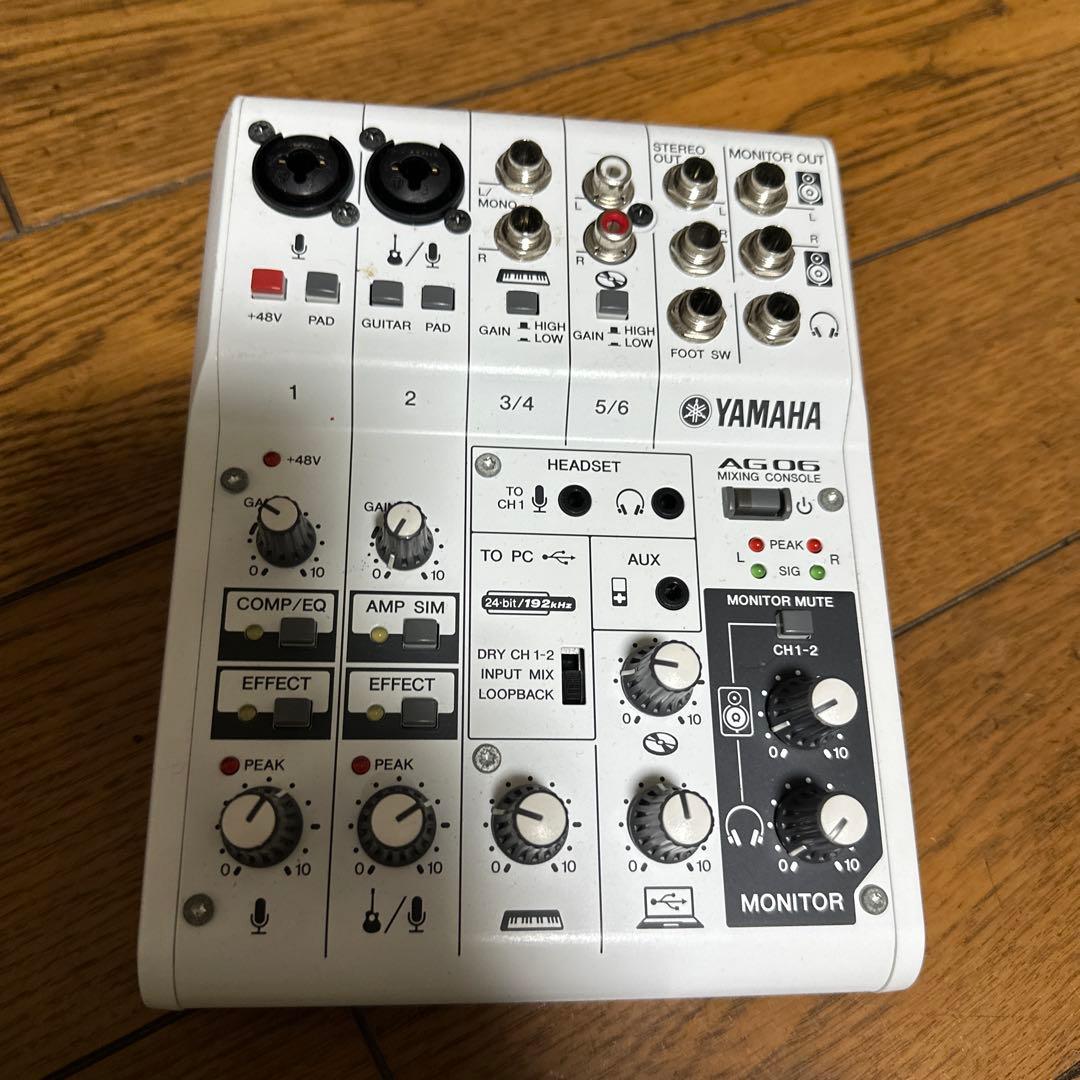 YAMAHA AG06 アナログミキサー