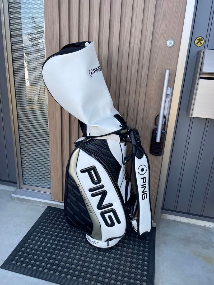 極美品　希少　PING キャディバッグ 9.5型