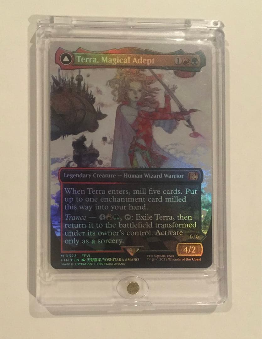 MTG FF 魔導戦士、ティナ foil 英語版