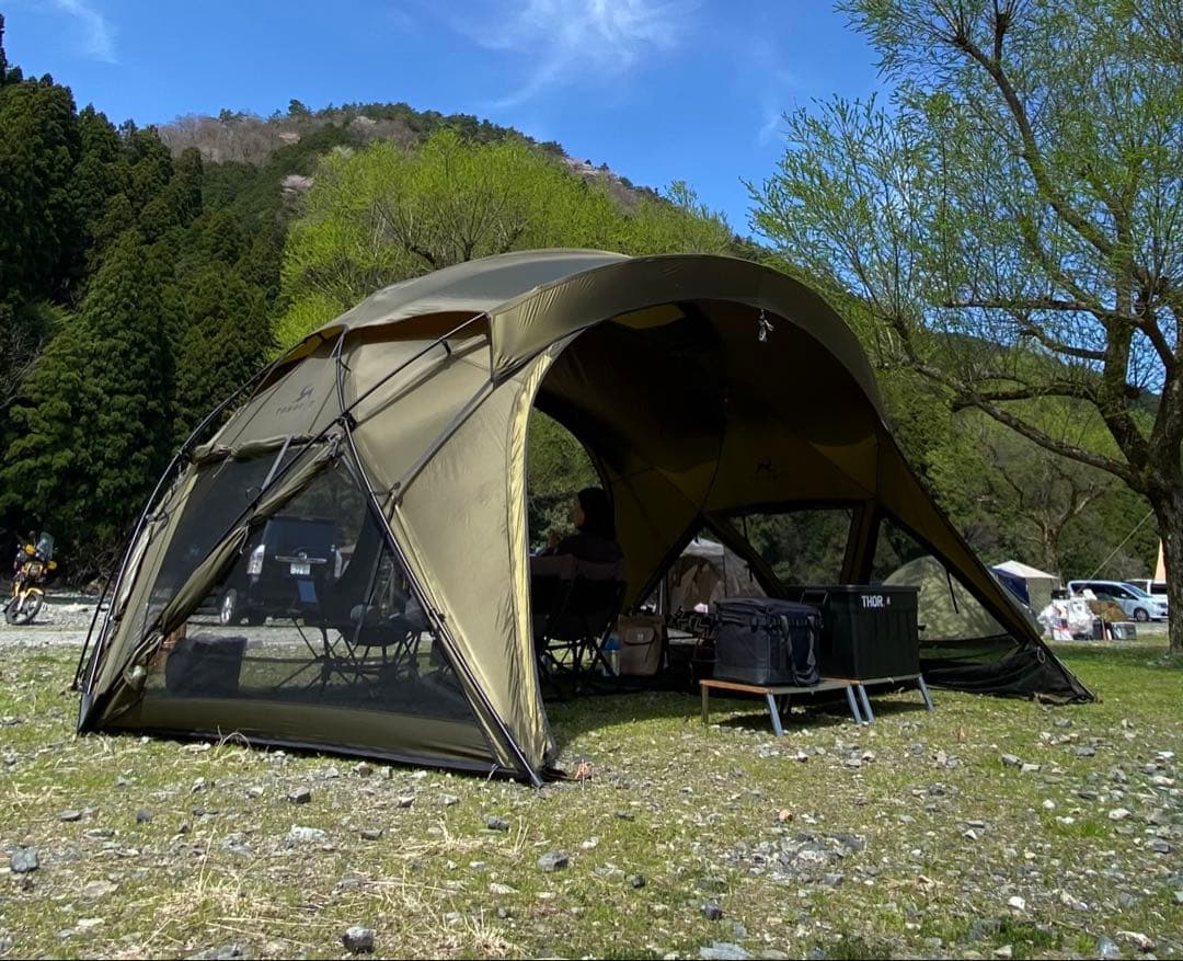 【美品】TOMOUNT Gmoon tent-x　大型ドームテント